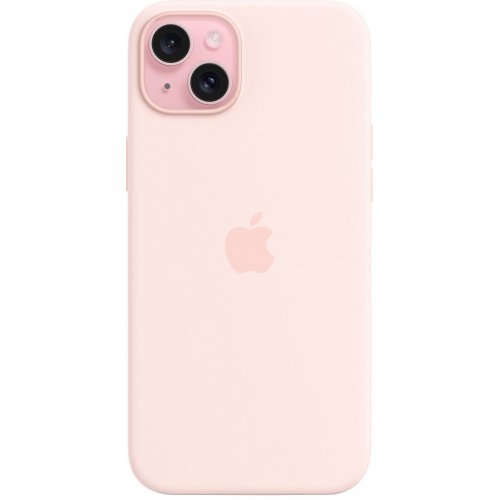 Купити Чохол для смартфона Apple Silicone Case with MagSafe for Apple iPhone 15 Plus (MT143ZM/A) Light Pink - ціна в Києві, Львові, Вінниці, Хмельницькому, Франківську, Україні | інтернет-магазин TELEMART.UA фото
