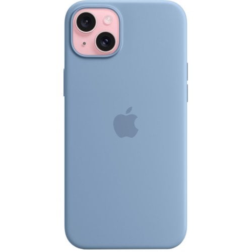Купити Чохол для смартфона Apple Silicone Case with MagSafe for Apple iPhone 15 Plus (MT193ZM/A) Winter Blue - ціна в Києві, Львові, Вінниці, Хмельницькому, Франківську, Україні | інтернет-магазин TELEMART.UA фото