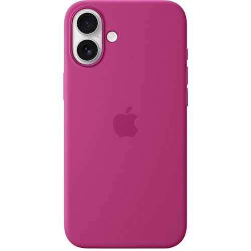 Купити Чохол для смартфона Apple Silicone Case with MagSafe for Apple iPhone 16 Plus (MYYE3ZM/A) Fuchsia - ціна в Києві, Львові, Вінниці, Хмельницькому, Франківську, Україні | інтернет-магазин TELEMART.UA фото