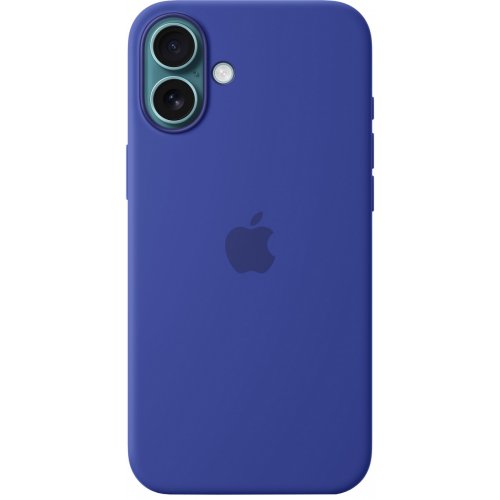 Купити Чохол для смартфона Apple Silicone Case with MagSafe for Apple iPhone 16 Plus (MYYF3ZM/A) Ultramarine - ціна в Києві, Львові, Вінниці, Хмельницькому, Франківську, Україні | інтернет-магазин TELEMART.UA фото