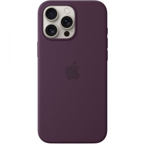 Купити Чохол для смартфона Apple Silicone Case with MagSafe for Apple iPhone 16 Pro Max (MYYW3ZM/A) Plum - ціна в Києві, Львові, Вінниці, Хмельницькому, Франківську, Україні | інтернет-магазин TELEMART.UA фото