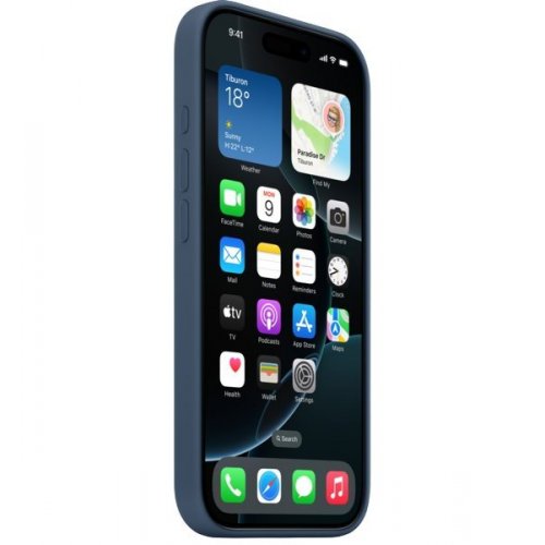 Купить Чехол для смартфона Apple Silicone Case with MagSafe for Apple iPhone 16 Pro (MYYK3ZM/A) Denim - цена в Харькове, Киеве, Днепре, Одессе
в интернет-магазине Telemart фото