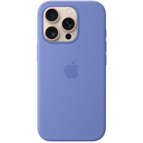 Купить Чехол для смартфона Apple Silicone Case with MagSafe for Apple iPhone 16 Pro (MDG14ZM/A) Periwinkle - цена в Харькове, Киеве, Днепре, Одессе
в интернет-магазине Telemart фото