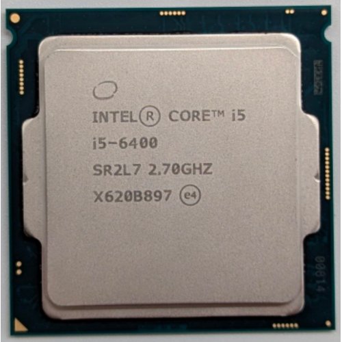 Купить Процессор Intel Core i5-6400 2.7(3.3)GHz 6MB s1151 Tray (CM8066201920506) (Восстановлено продавцом, 754118) с проверкой совместимости: обзор, характеристики, цена в Киеве, Днепре, Одессе, Харькове, Украине | интернет-магазин TELEMART.UA фото