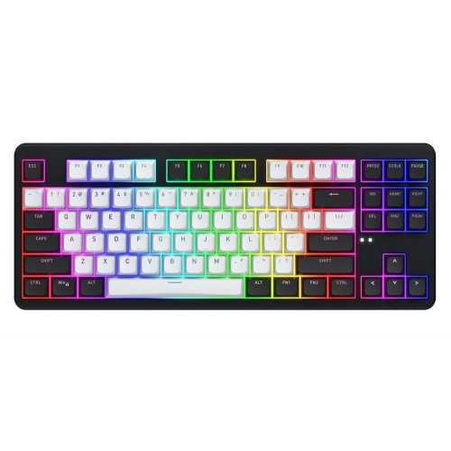 Купити Клавіатура HATOR Rockfall 3 TKL Aurum Orange Linear Rev.2.0 Wireless EN (HTK850) Black - ціна в Києві, Львові, Вінниці, Хмельницькому, Франківську, Україні | інтернет-магазин TELEMART.UA фото