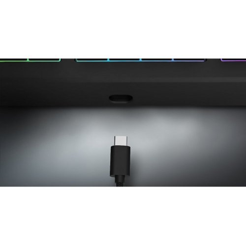 Купити Клавіатура HATOR Rockfall 3 TKL Aurum Orange Linear Rev.2.0 Wireless EN (HTK850) Black - ціна в Києві, Львові, Вінниці, Хмельницькому, Франківську, Україні | інтернет-магазин TELEMART.UA фото