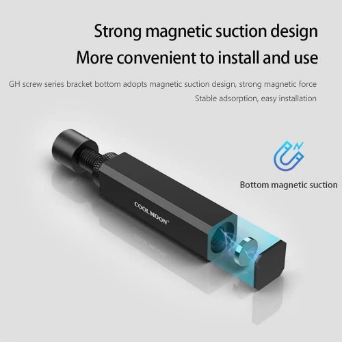 Купить Держатель для видеокарты Coolmoon GH80 Silver - цена в Харькове, Киеве, Днепре, Одессе
в интернет-магазине Telemart фото