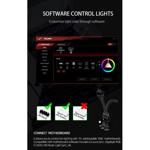 Купить Радиатор Coolmoon M2A ARGB M.2 SSD Radiator Black - цена в Харькове, Киеве, Днепре, Одессе
в интернет-магазине Telemart фото