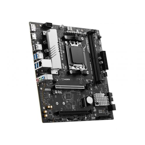 Материнська плата MSI PRO B650M-X (sAM5, AMD B650) купити з перевіркою сумісності: огляд, характеристики, ціна у Києві, Львові, Вінниці, Хмельницькому, Івано-Франківську, Україні | інтернет-магазин TELEMART.UA фото