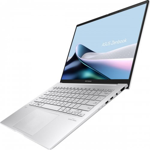 Купити Ноутбук Asus Zenbook 14 OLED UX3405CA-PP289 (90NB14W2-M00BC0) Foggy Silver - ціна в Києві, Львові, Вінниці, Хмельницькому, Франківську, Україні | інтернет-магазин TELEMART.UA фото