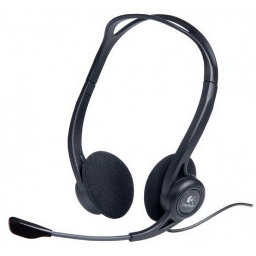 Купить Наушники Logitech PC960 Corded Stereo Headset (L981-000100) Black - цена в Харькове, Киеве, Днепре, Одессе
в интернет-магазине Telemart фото