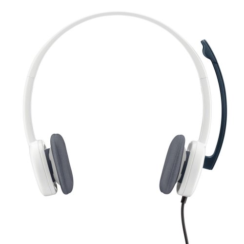Купити Навушники Logitech H150 Stereo Headset (L981-000350) White - ціна в Києві, Львові, Вінниці, Хмельницькому, Франківську, Україні | інтернет-магазин TELEMART.UA фото