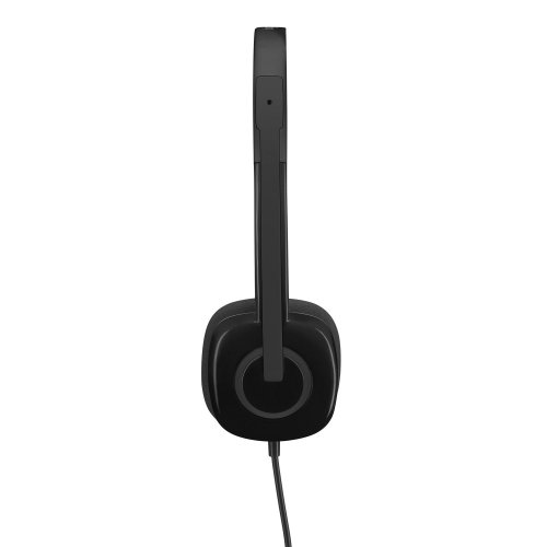 Купити Навушники Logitech H151 Stereo Headset (L981-000589) Black - ціна в Києві, Львові, Вінниці, Хмельницькому, Франківську, Україні | інтернет-магазин TELEMART.UA фото