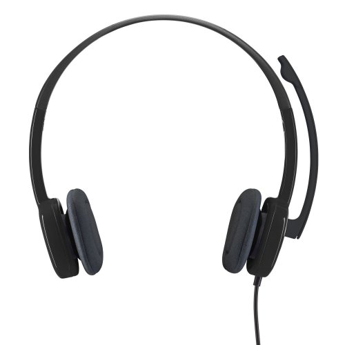 Купити Навушники Logitech H151 Stereo Headset (L981-000589) Black - ціна в Києві, Львові, Вінниці, Хмельницькому, Франківську, Україні | інтернет-магазин TELEMART.UA фото