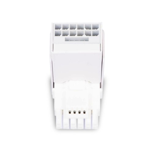 Купити Адаптер EVOLVE 12VHPWR Connector 90-Degree (EV-A16P90-W) White - ціна в Києві, Львові, Вінниці, Хмельницькому, Франківську, Україні | інтернет-магазин TELEMART.UA фото