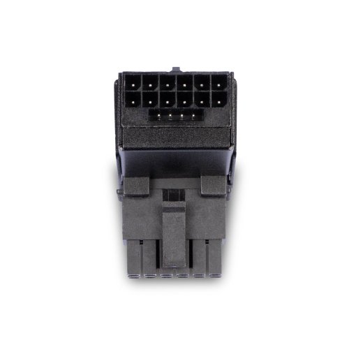 Купити Адаптер EVOLVE 12VHPWR Connector 90-Degree (EV-A16P90-BK) Black - ціна в Києві, Львові, Вінниці, Хмельницькому, Франківську, Україні | інтернет-магазин TELEMART.UA фото