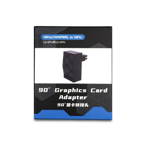 Купити Адаптер EVOLVE 12VHPWR Connector 90-Degree (EV-A16P90-BK) Black - ціна в Києві, Львові, Вінниці, Хмельницькому, Франківську, Україні | інтернет-магазин TELEMART.UA фото