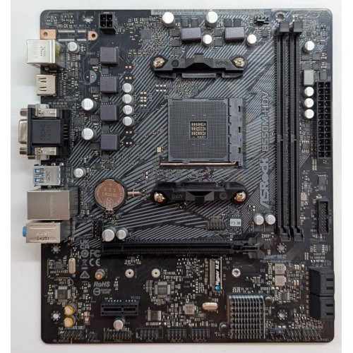 Купить Материнская плата AsRock B550M-HDV (sAM4, AMD B550) (Восстановлено продавцом, 756456) с проверкой совместимости: обзор, характеристики, цена в Киеве, Днепре, Одессе, Харькове, Украине | интернет-магазин TELEMART.UA фото