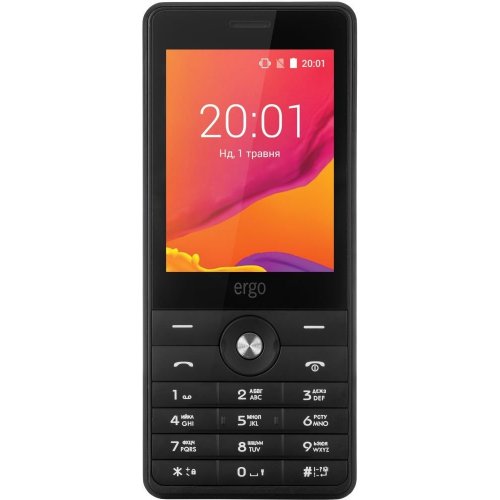 Смартфон ERGO F281 Link Dual Sim Black купити в Україні | Telemart фото