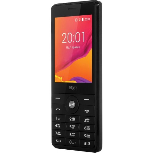Смартфон ERGO F281 Link Dual Sim Black купити в Україні | Telemart фото