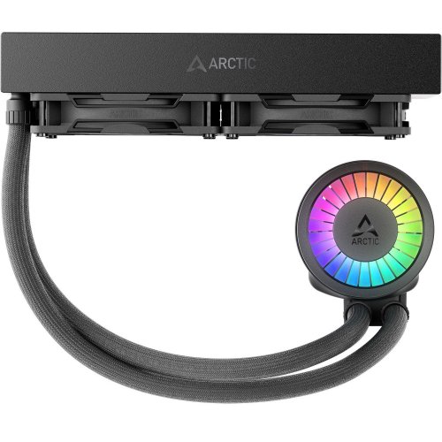 Готова СВО Arctic Liquid Freezer III Pro 240 A-RGB (ACFRE00182A) Black купити з перевіркою сумісності: огляд, характеристики, ціна у Києві, Львові, Вінниці, Хмельницькому, Івано-Франківську, Україні | інтернет-магазин TELEMART.UA фото