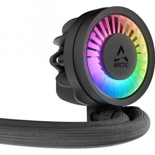 Готова СВО Arctic Liquid Freezer III Pro 240 A-RGB (ACFRE00182A) Black купити з перевіркою сумісності: огляд, характеристики, ціна у Києві, Львові, Вінниці, Хмельницькому, Івано-Франківську, Україні | інтернет-магазин TELEMART.UA фото