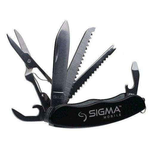 Купить Мультитул-нож Sigma 90мм - цена в Харькове, Киеве, Днепре, Одессе
в интернет-магазине Telemart фото