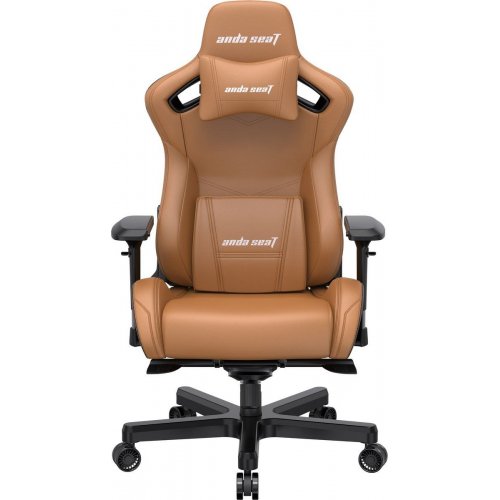 Ігрове крісло Anda Seat Kaiser 2 XL (AD12XL-07-K-PV-K01) Brown купити в Україні: Київ, Львів, Хмельницький, Тернопіль, Івано-Франківськ | Низька ціна, відгуки, характеристики від TELEMART фото
