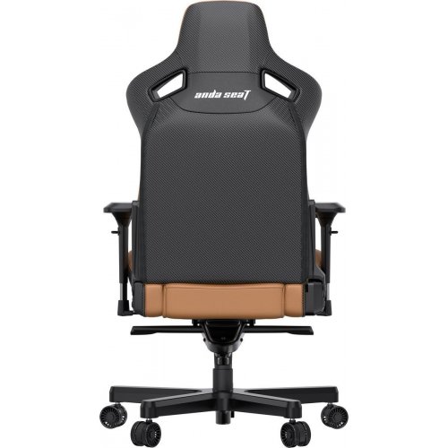 Ігрове крісло Anda Seat Kaiser 2 XL (AD12XL-07-K-PV-K01) Brown купити в Україні: Київ, Львів, Хмельницький, Тернопіль, Івано-Франківськ | Низька ціна, відгуки, характеристики від TELEMART фото