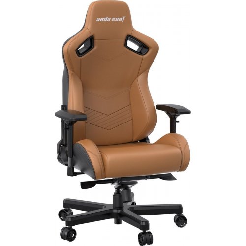 Ігрове крісло Anda Seat Kaiser 2 XL (AD12XL-07-K-PV-K01) Brown купити в Україні: Київ, Львів, Хмельницький, Тернопіль, Івано-Франківськ | Низька ціна, відгуки, характеристики від TELEMART фото