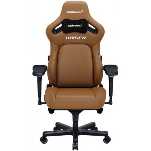 Игровое кресло Anda Seat Kaiser 4 L (AD12YDDC-L-20-K-PV/C) Brown купить в Украине: Киев, Днепр, Харьков, Одесса  | Низкая цена, отзывы, характеристики от TELEMART фото