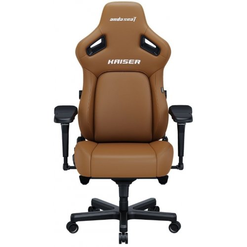 Игровое кресло Anda Seat Kaiser 4 L (AD12YDDC-L-20-K-PV/C) Brown купить в Украине: Киев, Днепр, Харьков, Одесса  | Низкая цена, отзывы, характеристики от TELEMART фото
