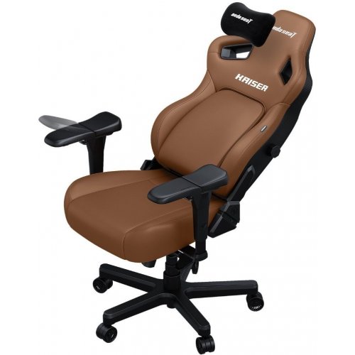 Игровое кресло Anda Seat Kaiser 4 L (AD12YDDC-L-20-K-PV/C) Brown купить в Украине: Киев, Днепр, Харьков, Одесса  | Низкая цена, отзывы, характеристики от TELEMART фото