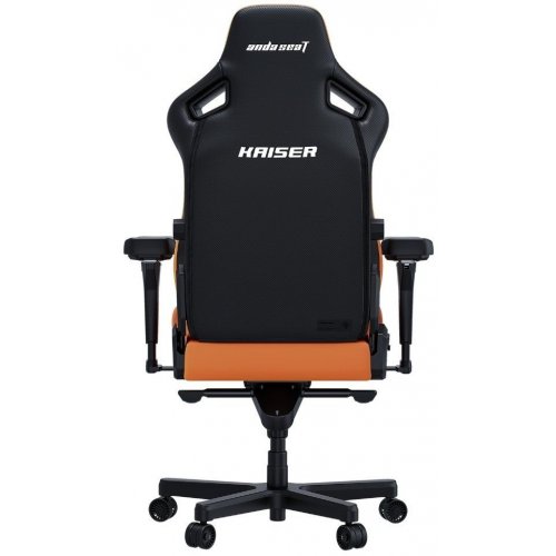 Ігрове крісло Anda Seat Kaiser 4 L (AD12YDDC-L-20-O-PV/C) Orange купити в Україні: Київ, Львів, Хмельницький, Тернопіль, Івано-Франківськ | Низька ціна, відгуки, характеристики від TELEMART фото