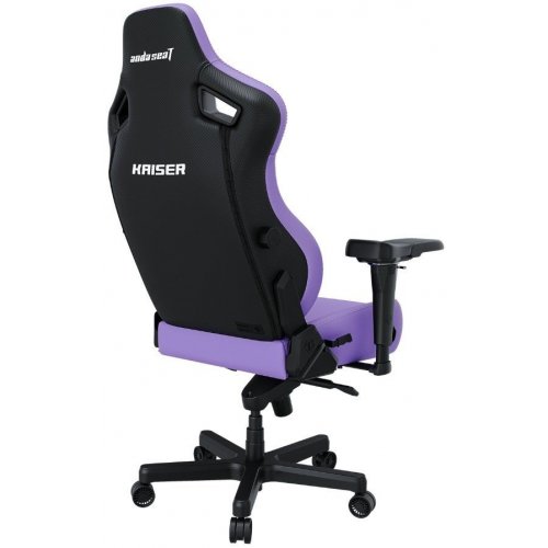 Игровое кресло Anda Seat Kaiser 4 L (AD12YDDC-L-20-V-PV/C) Purple купить в Украине: Киев, Днепр, Харьков, Одесса  | Низкая цена, отзывы, характеристики от TELEMART фото