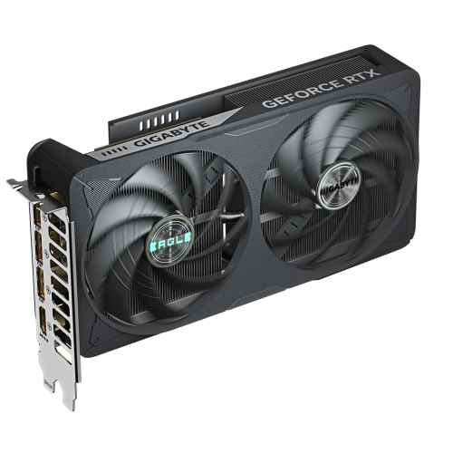 Купить Видеокарта Gigabyte GeForce RTX 5060 Ti EAGLE OC 16384MB (GV-N506TEAGLE OC-16GD) с проверкой совместимости: обзор, характеристики, цена в Киеве, Днепре, Одессе, Харькове, Украине | интернет-магазин TELEMART.UA фото