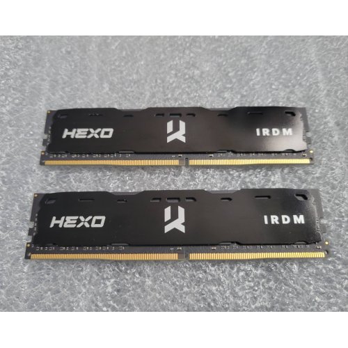 Уцінка озп GoodRAM DDR4 16GB (2x8GB) 3200Mhz Iridium X Black (IRK-HX32D464L16SA/16GDC_BULK) (Сліди використання, 757340) купити з перевіркою сумісності: огляд, характеристики, ціна у Києві, Львові, Вінниці, Хмельницькому, Івано-Франківську, Україні | інтернет-магазин TELEMART.UA фото