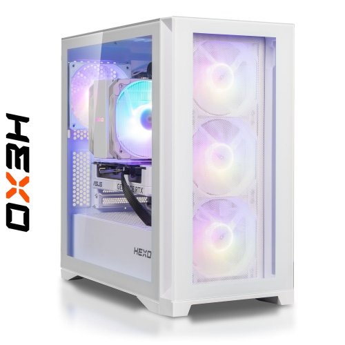 Комп'ютер HEXO Gaming TwinFront Pro+ (HGP-TF5600N5060-D432S1TWH) White купити в Україні | Telemart фото