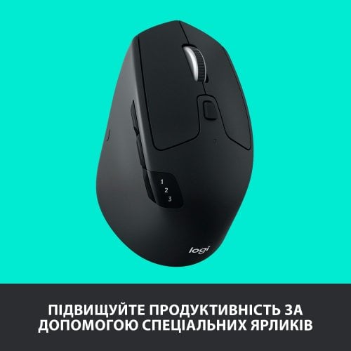 Купить Мышка Logitech M720 Triathlon (910-004791) Black - цена в Харькове, Киеве, Днепре, Одессе
в интернет-магазине Telemart фото