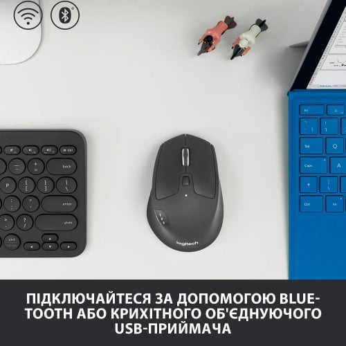 Купить Мышка Logitech M720 Triathlon (910-004791) Black - цена в Харькове, Киеве, Днепре, Одессе
в интернет-магазине Telemart фото