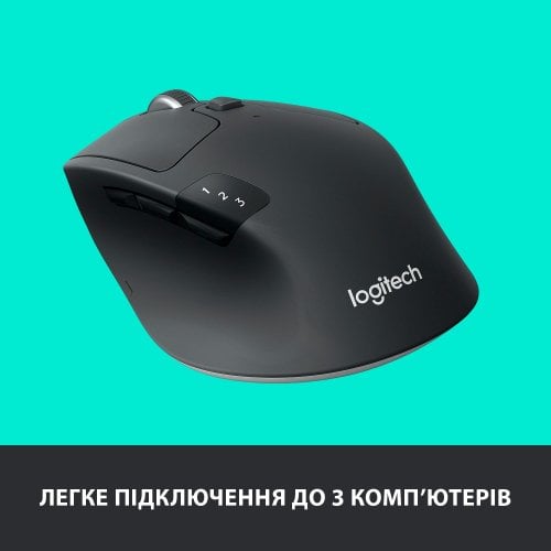 Купить Мышка Logitech M720 Triathlon (910-004791) Black - цена в Харькове, Киеве, Днепре, Одессе
в интернет-магазине Telemart фото