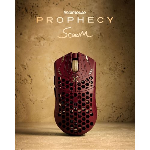Купить Мышка Finalmouse ULX Prophecy Small (FM80001S-P-S) Scream - цена в Харькове, Киеве, Днепре, Одессе
в интернет-магазине Telemart фото
