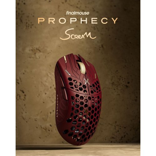 Купить Мышка Finalmouse ULX Prophecy Small (FM80001S-P-S) Scream - цена в Харькове, Киеве, Днепре, Одессе
в интернет-магазине Telemart фото