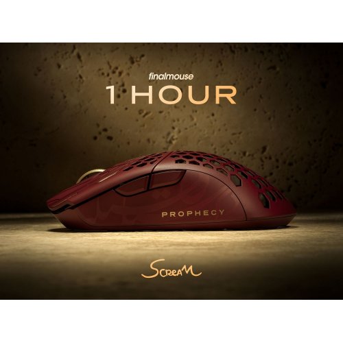 Купить Мышка Finalmouse ULX Prophecy Small (FM80001S-P-S) Scream - цена в Харькове, Киеве, Днепре, Одессе
в интернет-магазине Telemart фото