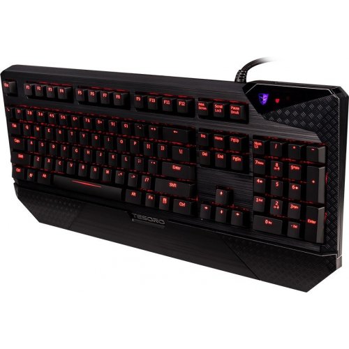 Клавіатура Tesoro Durandal Ultimate V2 Blue Switch (TS-G1NL-V2-BL) Black купити в Україні: Київ, Львів, Хмельницький, Тернопіль, Івано-Франківськ | Низька ціна, відгуки, характеристики від TELEMART фото
