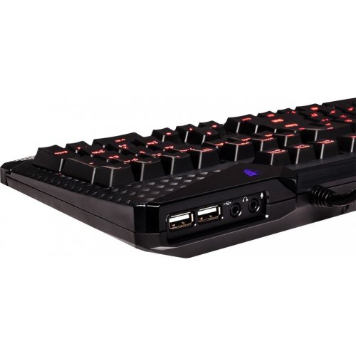 Клавіатура Tesoro Durandal Ultimate V2 Blue Switch (TS-G1NL-V2-BL) Black купити в Україні: Київ, Львів, Хмельницький, Тернопіль, Івано-Франківськ | Низька ціна, відгуки, характеристики від TELEMART фото