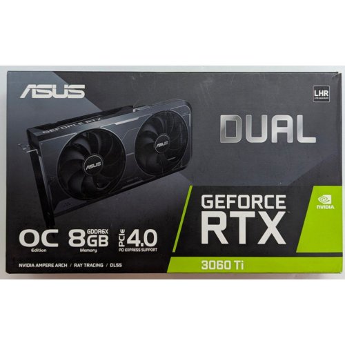 Відеокарта Asus GeForce RTX 3060 Ti Dual OC 8192MB (DUAL-RTX3060TI-O8GD6X) (Відновлено продавцем, 757814) купити з перевіркою сумісності: огляд, характеристики, ціна у Києві, Львові, Вінниці, Хмельницькому, Івано-Франківську, Україні | інтернет-магазин TELEMART.UA фото
