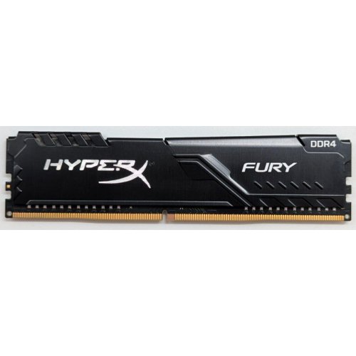Озп HyperX DDR4 8GB 3200Mhz Fury Black (HX432C16FB3/8) (Відновлено продавцем, 757873) купити з перевіркою сумісності: огляд, характеристики, ціна у Києві, Львові, Вінниці, Хмельницькому, Івано-Франківську, Україні | інтернет-магазин TELEMART.UA фото