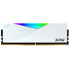 Озу ADATA DDR5 32GB 6000Mhz XPG Lancer RGB White (AX5U6000C3032G-CLARWH) (Восстановлено продавцом, 757906)