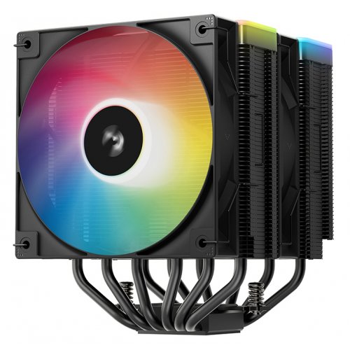 Кулер Deepcool AG620 ARGB V2 (R-AG620-BKAMMN-GJD) Black купити з перевіркою сумісності: огляд, характеристики, ціна у Києві, Львові, Вінниці, Хмельницькому, Івано-Франківську, Україні | інтернет-магазин TELEMART.UA фото